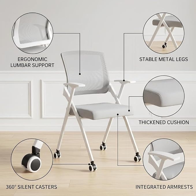 100 Pack Folding Office Chair - Image 6