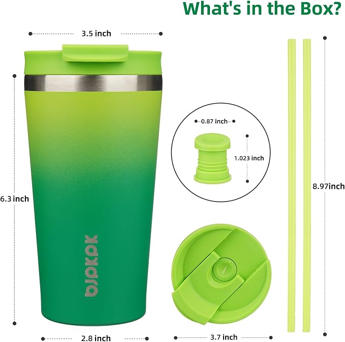 BJPKPK 18 oz Coffee Tumbler - Image 2