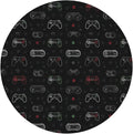 Retro Video Game for Leather Coasters Set of 4, Tabletop Protection Drink by Unknown