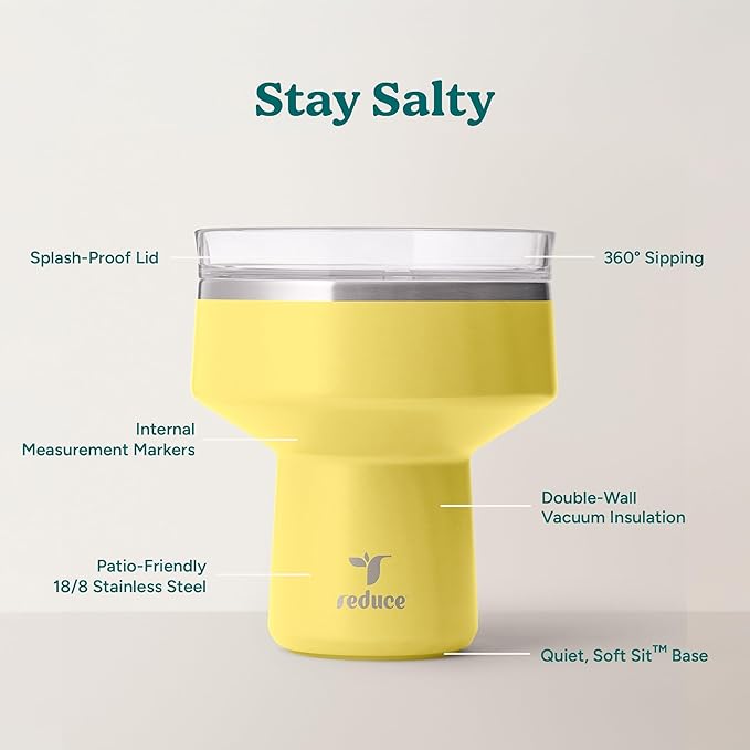 REDUCE Saltini 16 oz Cocktail Tumbler - Image 3