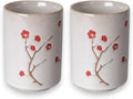 Urban Tokyo Asian Japanese Yunomi Style Handle-less Porcelain Tea Cups Tea Mug by Urban+Tokyo