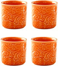 Ceramic Espresso Cups Set of 4-3oz Demitasse Cups by DicmracyCeramiccups