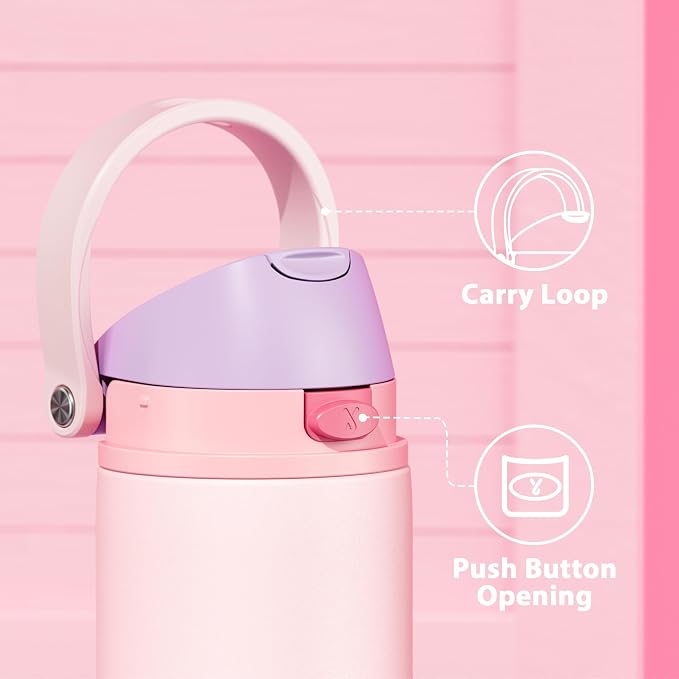 24 oz Insulated Water Bottle for Sports: Meoky Stainless Steel Water Bottle - Image 4
