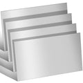 4 Pcs 16 Gauge Mild Metal Steel Sheet Plate Weldable Carbon Cold Panels Square Rolled for Outside Industrial DIY Weld Accessories, Easy Formability Smooth Surface (16 x 12 Inch)