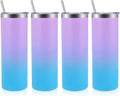 Volhoply 4 Pack Skinny Tumblers by LiveFully%EF%BC%8CDrinkFreely%E2%80%94KeepGoingwithVolhoply%EF%BC%81
