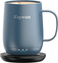 Kepwam Self-Heating Coffee Mug T2, 16oz Electric Heated Mug Hot Up to 149℉ | No by Kepwam