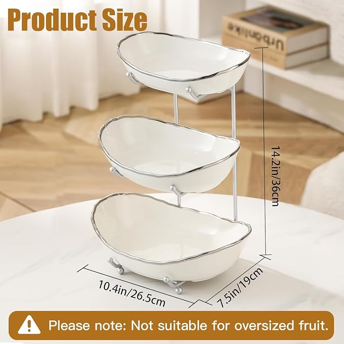 Ceramic Fruit Bowl for Kitchen Counter - Image 5