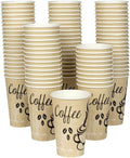 Disposable Coffee Cups, To Go Paper Hot Cups, Classic Design by SMYGOODS