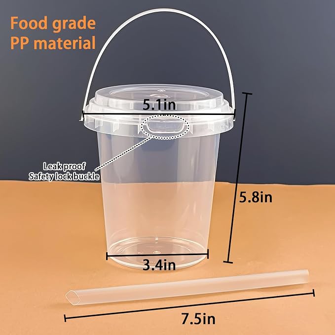30 Sets - 34 oz Plastic Cups - Image 7