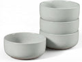 E-far Cereal Bowls Set of 4, 27oz Ceramic Deep Soup Bowls by E-far