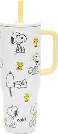 Zak Designs Peanuts 30oz Spill-Proof Insulated Stainless Steel Tumbler | BPA by ZakDesigns