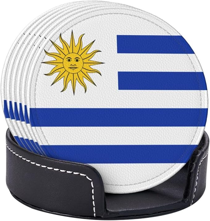 Uruguay Flag Coasters for Drinks - Image 8