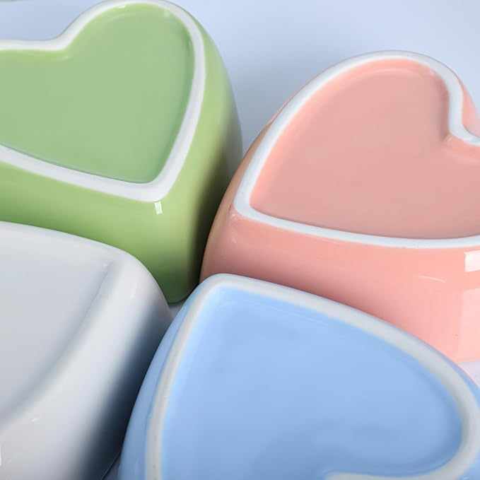 WAIT FLY Heart-shaped Bowls for Salad Soup Snack Dessert Best Kitchen Household - Image 6
