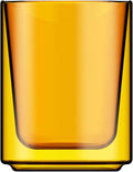 Terra Kaffe Marigold Mezzo 8 oz Double-Walled Coffee Glass – Borosilicate by TerraKaffe