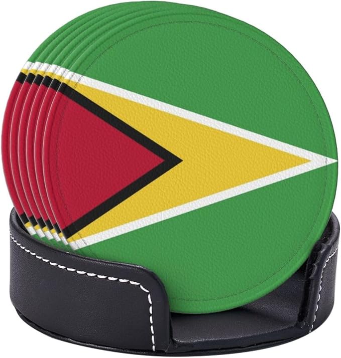 Guyana Flag Coasters for Drinks - Image 8