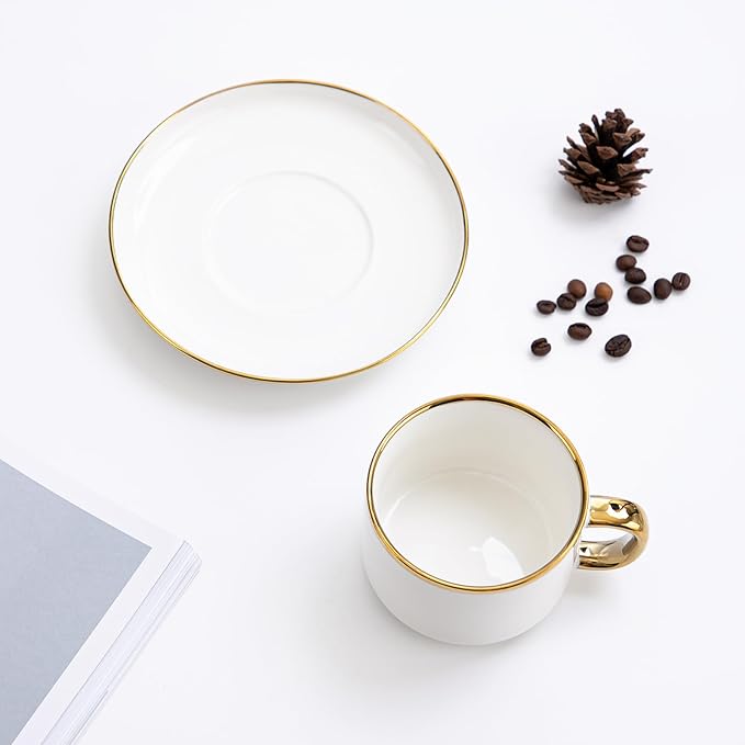 Agyiuns Tea Cups and Saucers - Image 8