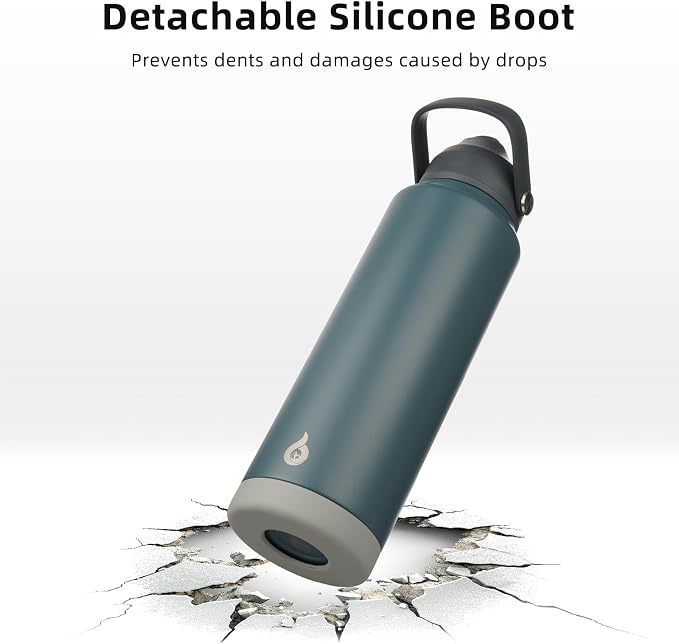 BJPKPK 32oz Insulated Water Bottle, Stainless Steel Bottle - Image 4