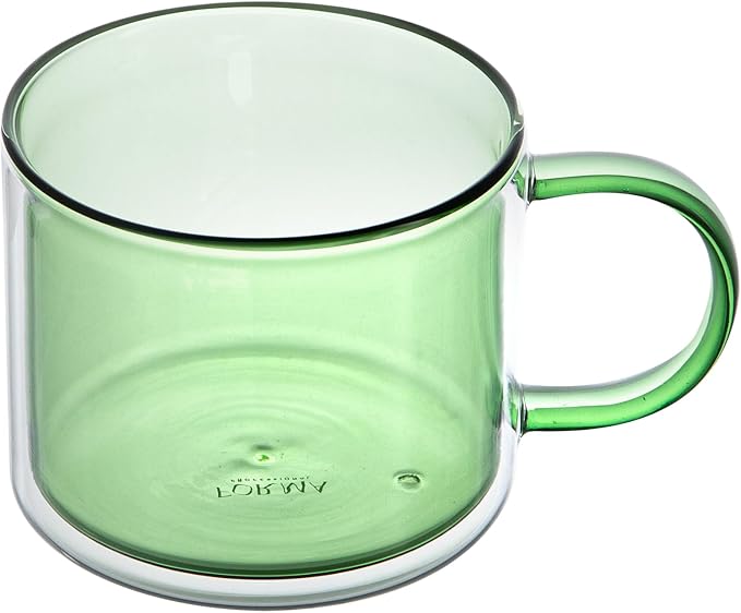 Restaurantware Coffee Cups 12 Pack of 11 oz Double Wall Glass Insulated Coffee by Restaurantware