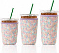 Cobetech Iced Coffee Sleeve Reusable, 3 Pack Neoprene Coffee Cup Sleeves by Unknown