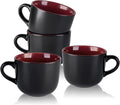 AmorArc 24 oz Soup Mugs with Handles, Jumbo Ceramic Bowls Mugs Set with handles by AmorArc