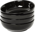 Selamica Ceramic Pasta Bowls Set of 4, Large Salad Bowl by Selamica