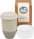 NOVA CERAMICS Travel Mug – Coffee Travel Mug – Reusable Coffee Cup Unique to Go by NovaCeramics
