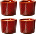 Ceramic Espresso Cups 4oz Modern Stackable Demitasse Mugs by Unknown