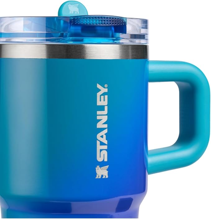STANLEY Quencher ProTour Flipstraw Tumbler, 20 oz, Sea Glass Aura | Built-In - Image 2