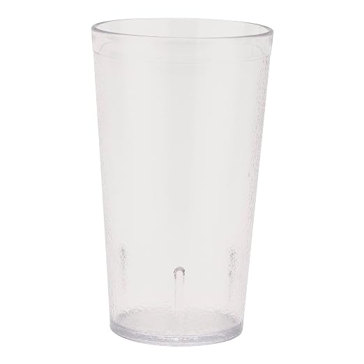 G.E.T. 6616-1-CL-EC Heavy-Duty Plastic Restaurant Tumblers, 16 Ounce, - Image 3