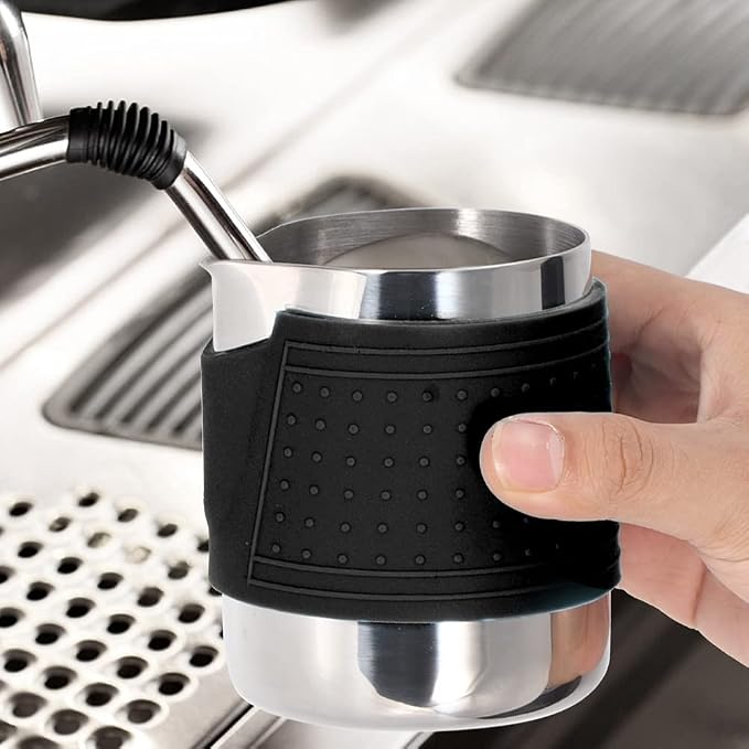 10oz Handleless Milk Frothing Pitcher, Milk Frothing Jug - Image 9