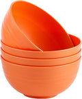 Unbreakable Wheat Straw Cereal Bowls Set of 4, 24 OZ Microwave and Dishwasher by Unknown