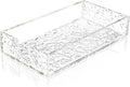 Acrylic Napkin Holder, 9x5.5x1.8 Inch, Paper Towel Holder, Rectangle | Water by Bryantye