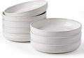 famiware Milkyway 33 oz Pasta Bowls Set of 8, Scratch-Resistant Stoneware Salad by Famiware