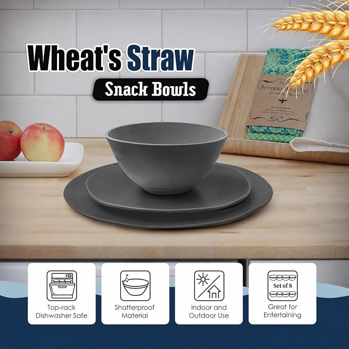 Teivio 96-Piece Plates and Bowls Sets - Image 6