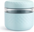 24 oz Glass Lunch Bowl Container with Lid | Leak & Spill Proof, BPA-Free, Microwave & Dishwasher Safe, Airtight Meal Prep & Food Storage Jar for Lunch, Salad, Soup, Overnight Oats, Stew, Yogurt