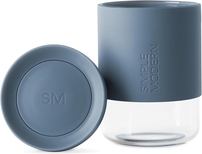 Simple Modern Glass Coffee Mug by Unknown