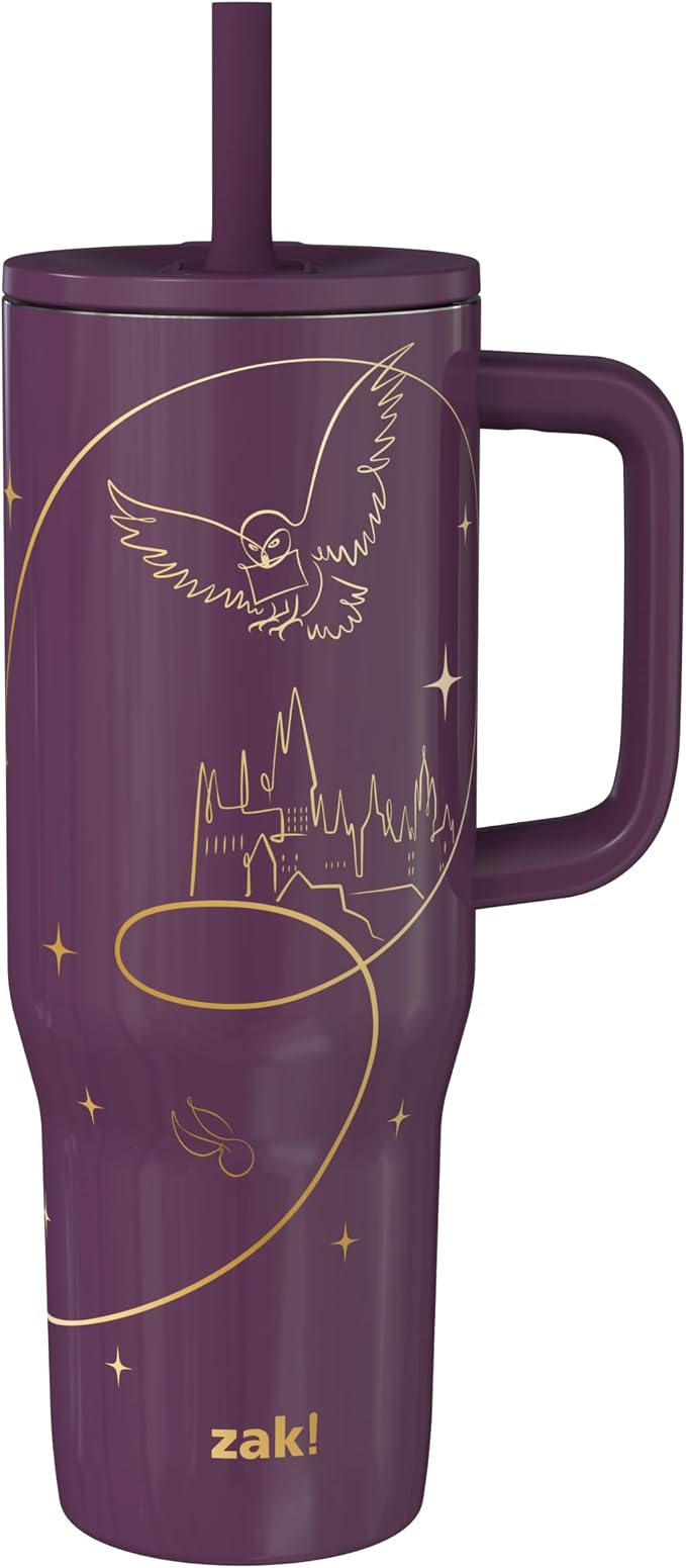 Zak Designs Harry Potter 30oz Spill-Proof Insulated Stainless Steel Tumbler | by ZakDesigns