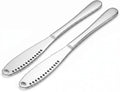 Saiveina 2 Pcs Stainless Steel Butter Knives | 3 in 1 Butter Knife Set by Saiveina