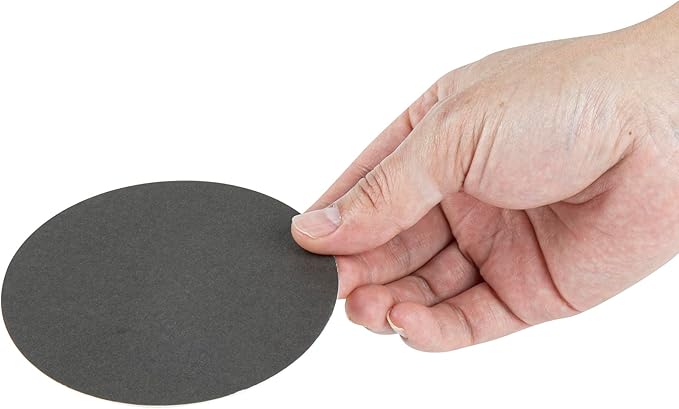 Restaurantware Paper Coasters 1000 Pack of 4 Inch Disposable Beverage Coasters Absorbent for Hot and Cold Drinks Black Coffee Cup Essentials for Table Decor, Kitchen, Home Patio or Living Room