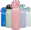 BJPKPK 25 oz Insulated Water Bottle, Stainless Steel Flask | Leak Proof Locking by BJPKPK