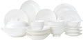 70 Pcs Fine Bone China Dinnerware Set, Porcelain & Ceramic Dinnerware Sets, Bone Stoneware & Ceramic Cookware Tableware Set Includes Dinner Plates|Spoons|Pasta Bowls|Soup Pot|Chopsticks
