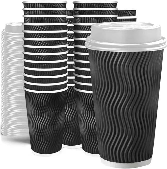 LEAGIM 100 Set - 16 oz Coffee Cups by LEAGIM