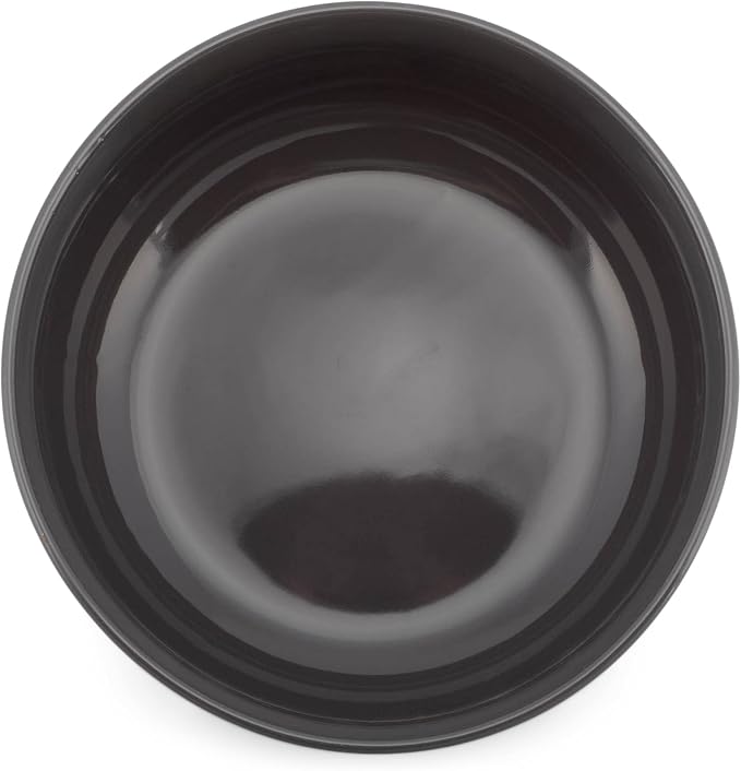 Elanze Designs Bistro Glossy Ceramic 7 inch Dinnerware Bowls Set of 4 - Image 4