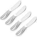 VANRA Spreader Knife Set 4-Piece Butter Knife Stainless Steel Cheese Knife Set by VANRA