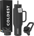 Coldest Tumbler with Handle and Straw by Coldest