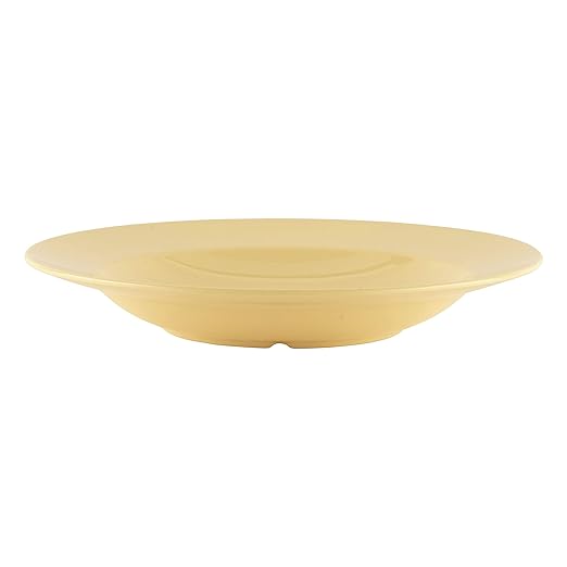 G.E.T. B-2412-SQ, Diamond Harvest Collection, yellow 24 oz. Melamine Bowls (Pack of 12)