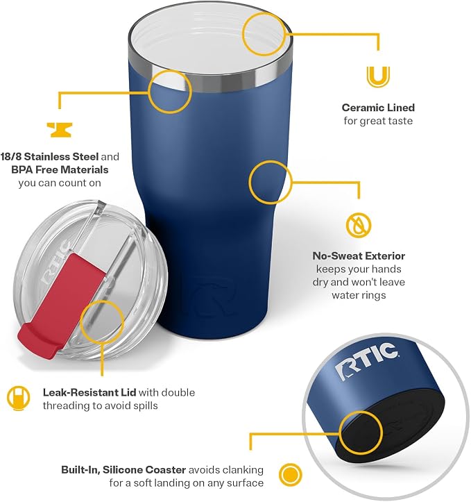 RTIC 30oz Essential Tumbler - Image 3