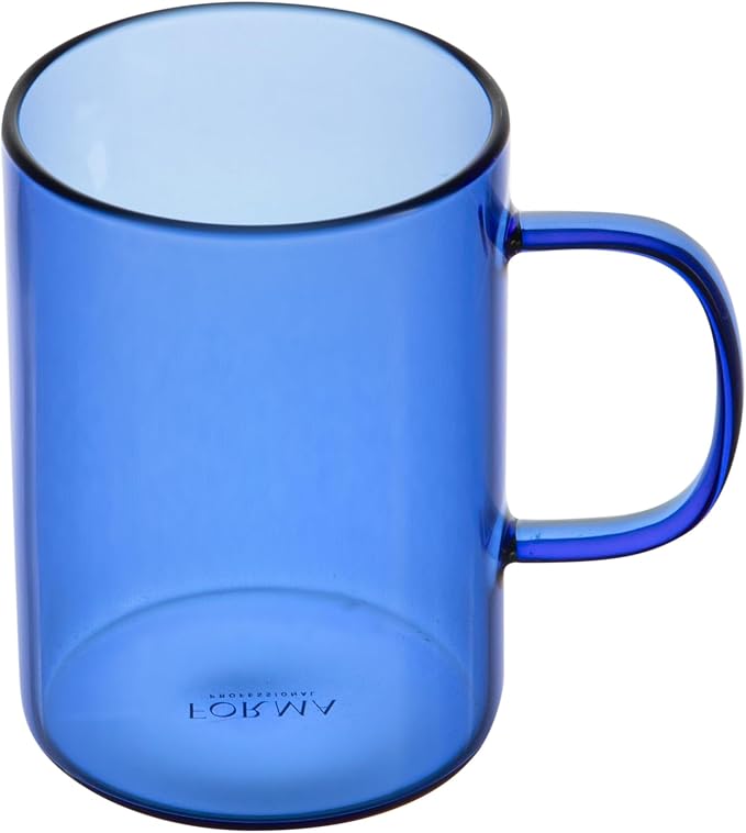 Restaurantware Glass Coffee Mug 2 Count 7 Oz Borosilicate Tea Cup by Restaurantware