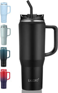 EALGRO 40 oz Tumbler with Handle, Insulated Tumblers with Lid and Straw | by EALGRO