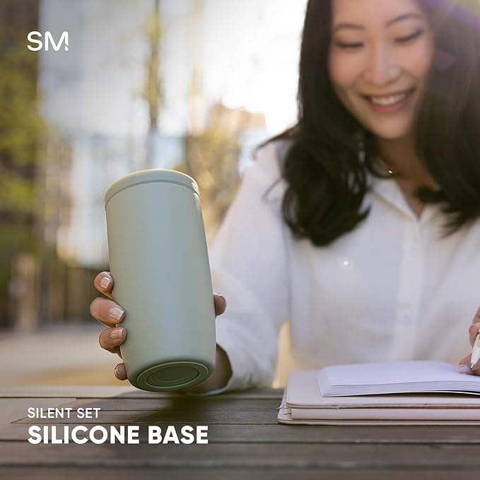 Simple Modern Insulated Travel Coffee Mug 360° Lid | 16oz | Pearlescent | - Image 5
